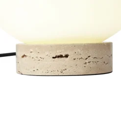 QAZQA Tischlampen|Wohnzimmerlampen*Japandi-Tischleuchte Beige mit Opalglas - Sally