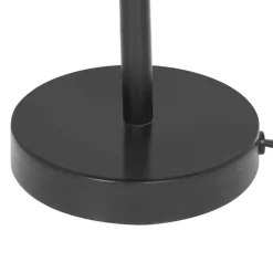 Trio Leuchten Tischlampen|Wohnzimmerlampen*Japandi-Tischleuchte schwarz mit braunem Seil - Smilla