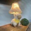 Kinder Happy Lamps Kinderzimmerlampen|Led-Tischleuchten*Kinder Tischleuchte Alpaka Weiß inkl. LED - Alma
