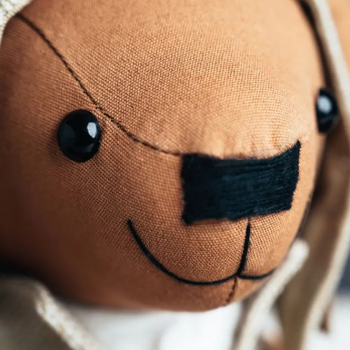 Kinder Happy Lamps Kinderzimmerlampen|Led-Tischleuchten*Kinder Tischleuchte Bär Braun inkl. LED - Charles