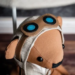 Kinder Happy Lamps Kinderzimmerlampen|Led-Tischleuchten*Kinder Tischleuchte Bär Braun inkl. LED - Charles