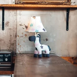 Kinder Happy Lamps Kinderzimmerlampen|Led-Tischleuchten*Kinder Tischleuchte Pferd Sterne inkl. LED - Finn