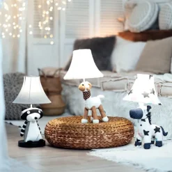 Kinder Happy Lamps Kinderzimmerlampen|Led-Tischleuchten*Kinder Tischleuchte Pferd Sterne inkl. LED - Finn