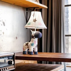 Kinder Happy Lamps Kinderzimmerlampen|Led-Tischleuchten*Kinder Tischleuchte Pferd Sterne inkl. LED - Finn