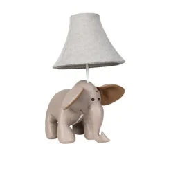 Kinder Happy Lamps Kinderzimmerlampen|Led-Tischleuchten*Kindertischleuchte Elefant grau - Bobby