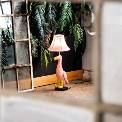 Kinder Happy Lamps Kinderzimmerlampen|Led-Tischleuchten*Kindertischleuchte Flamingo Pink - Mingo