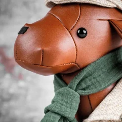 Kinder Happy Lamps Kinderzimmerlampen|Led-Tischleuchten*Kindertischleuchte Jagdhund braun - Spike