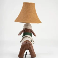 Kinder Happy Lamps Kinderzimmerlampen|Led-Tischleuchten*Kindertischleuchte Jagdhund braun - Spike