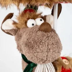 Kinder Happy Lamps Kinderzimmerlampen|Led-Tischleuchten*Kinder-Tischleuchte Rentier Braun inkl. LED - Rudi