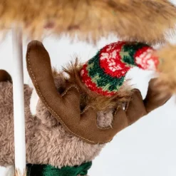 Kinder Happy Lamps Kinderzimmerlampen|Led-Tischleuchten*Kinder-Tischleuchte Rentier Braun inkl. LED - Rudi