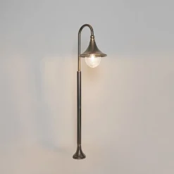 QAZQA Gartenbeleuchtung|Laternen Außen*Klassische Außenlaterne Antikgold 125 cm IP44 - Daphne