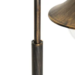 QAZQA Gartenbeleuchtung|Laternen Außen*Klassische Außenlaterne Antikgold 125 cm IP44 - Daphne