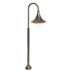 QAZQA Gartenbeleuchtung|Laternen Außen*Klassische Außenlaterne Antikgold 125 cm IP44 - Daphne