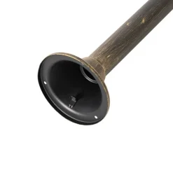 QAZQA Gartenbeleuchtung|Laternen Außen*Klassische Außenlaterne Antikgold 100 cm IP44 - Brügge