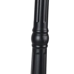 QAZQA Gartenbeleuchtung|Laternen Außen*Klassische Außenlaterne schwarz 200 cm IP44 - Havanna