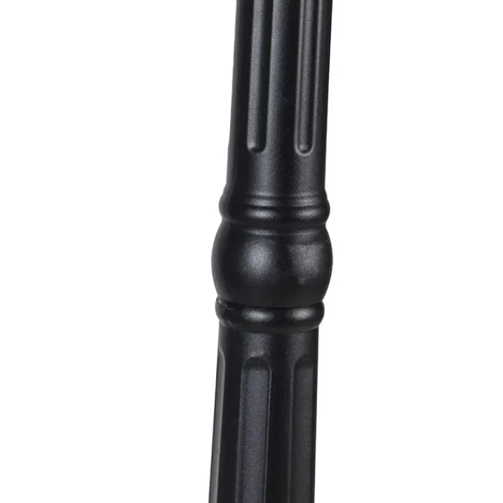 QAZQA Gartenbeleuchtung|Laternen Außen*Klassische Außenlaterne schwarz 200 cm IP44 - Havanna