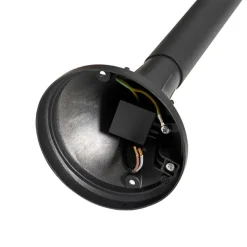 QAZQA Gartenbeleuchtung|Laternen Außen*Klassische Außenlaterne schwarz 125 cm IP44 - Daphne