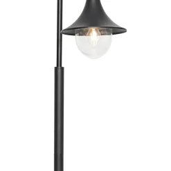 QAZQA Gartenbeleuchtung|Laternen Außen*Klassische Außenlaterne schwarz 125 cm IP44 - Daphne