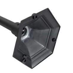 QAZQA Gartenbeleuchtung|Laternen Außen*Klassische Außenlaterne schwarz 135 cm IP44 - Berta