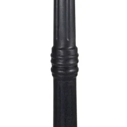 QAZQA Gartenbeleuchtung|Laternen Außen*Klassische Außenlaterne schwarz 3-flammig IP44 - New Haven