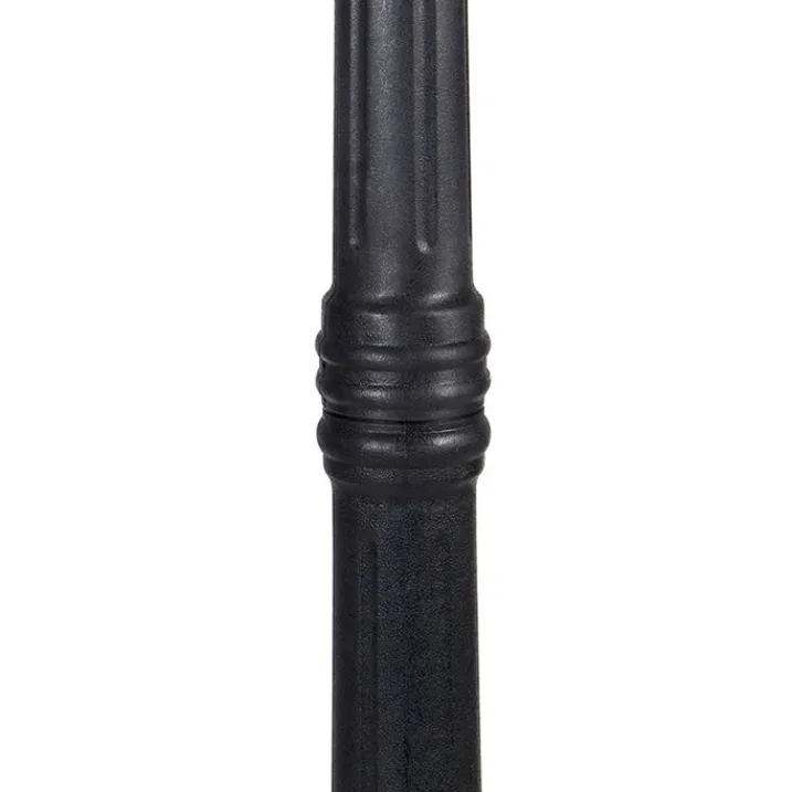 QAZQA Gartenbeleuchtung|Laternen Außen*Klassische Außenlaterne schwarz 3-flammig IP44 - New Haven