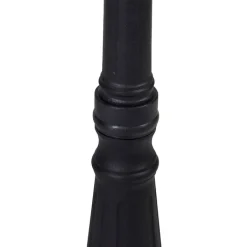 QAZQA Gartenbeleuchtung|Laternen Außen*Klassische Außenlaterne schwarz 3-flammig IP44 - New Haven