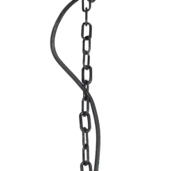 QAZQA Gartenbeleuchtung|Pendelleuchten Außen*Klassische Außenleuchte schwarz IP44 - Capital