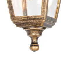 QAZQA Gartenbeleuchtung|Pendelleuchten Außen*Klassische Außenpendelleuchte Antikgold IP44 - Hauptstadt