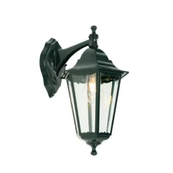 QAZQA Gartenbeleuchtung|Außenwandleuchten*Klassische Außenwandlaterne dunkelgrün IP44 – New Orleans Down