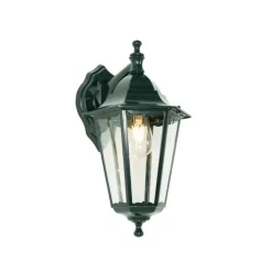 QAZQA Gartenbeleuchtung|Außenwandleuchten*Klassische Außenwandlaterne dunkelgrün IP44 – New Orleans Down