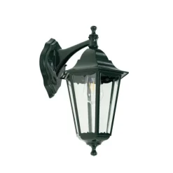 QAZQA Gartenbeleuchtung|Außenwandleuchten*Klassische Außenwandlaterne dunkelgrün IP44 – New Orleans Down