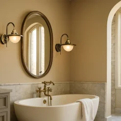 QAZQA Gartenbeleuchtung|Außenwandleuchten*Klassische Außenwandlaterne Antikgold IP44 - Brügge