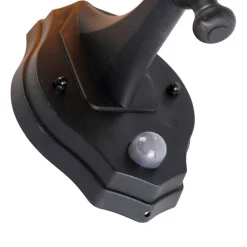 QAZQA Gartenbeleuchtung|Außenleuchten Mit Sensor*Klassische Außenwandleuchte schwarz mit Bewegungssensor - New Haven