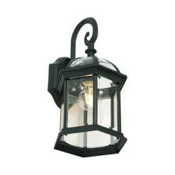 QAZQA Gartenbeleuchtung|Außenwandleuchten*Klassische Außenwandleuchte Antikgrün IP44 - Glasgow