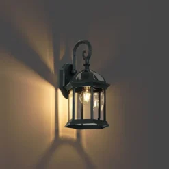 QAZQA Gartenbeleuchtung|Außenwandleuchten*Klassische Außenwandleuchte Antikgrün IP44 - Glasgow