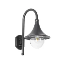 QAZQA Gartenbeleuchtung|Außenwandleuchten*Klassische Außenwandleuchte schwarz IP44 - Daphne