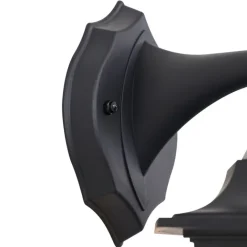 QAZQA Gartenbeleuchtung|Außenwandleuchten*Klassische Außenwandleuchte schwarz IP44 - New Haven Gehämmert