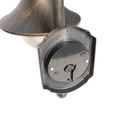 QAZQA Gartenbeleuchtung|Außenwandleuchten*Klassische Außenwandleuchte Antikgold IP44 - Daphne