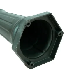 QAZQA Gartenbeleuchtung|Laternen Außen*Klassische Aussenlaterne Dunkelgrün 217cm 3-flammig IP44 - New Haven