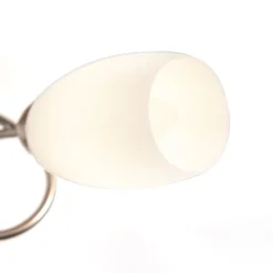 QAZQA Deckenleuchten|Wohnzimmerlampen*Klassische Deckenlampe Stahl 3 Lichter - Fortress