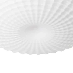 QAZQA Gartenbeleuchtung|Deckenleuchten Außen*Klassische Deckenleuchte schwarz mit Opalglas 23 cm IP44 - Nohmi