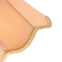 QAZQA Deckenleuchten|Wohnzimmerlampen*Klassische Deckenleuchte in Schwarz mit goldenem Lampenschirm, 3-flammig – Nona