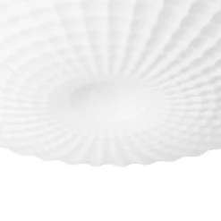 QAZQA Deckenleuchten Außen|Deckenleuchten*Klassische Deckenleuchte schwarz mit Opalglas 30 cm IP44 - Nohmi