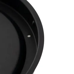 QAZQA Deckenleuchten Außen|Deckenleuchten*Klassische Deckenleuchte schwarz mit Rauchglas 30 cm IP44 - Nohmi