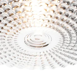 QAZQA Deckenleuchten Außen|Deckenleuchten*Klassische Deckenleuchte schwarz mit Rauchglas 35 cm IP44 - Nohmi