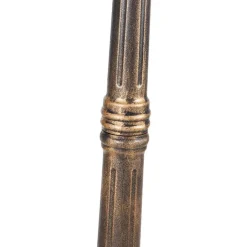 QAZQA Gartenbeleuchtung|Laternen Außen*Klassische Laterne Antikgold 3-Licht IP44 - Hauptstadt