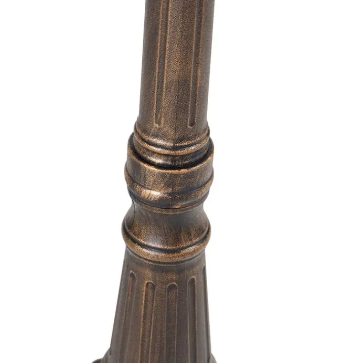 QAZQA Gartenbeleuchtung|Laternen Außen*Klassische Laterne Antikgold 3-Licht IP44 - Hauptstadt