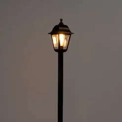 QAZQA Gartenbeleuchtung|Laternen Außen*Klassische Laterne Antikgold 122 cm IP44 - Hauptstadt