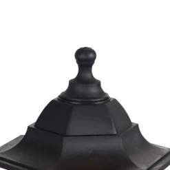 QAZQA Gartenbeleuchtung|Laternen Außen*Klassische Laterne Schwarz IP44 - New Haven