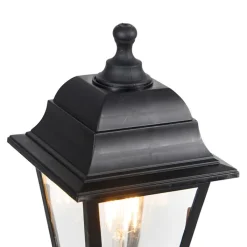 QAZQA Gartenbeleuchtung|Laternen Außen*Klassische Laterne schwarz 122 cm - Hauptstadt